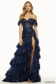 Sherri Hill Prom Grad Evening Dress 55801, 12-22-Gemini Bridal Prom Tuxedo Centre
