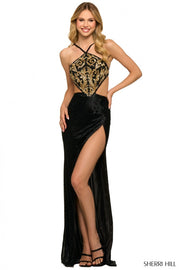 Sherri Hill Prom Grad Evening Dress 55466-Gemini Bridal Prom Tuxedo Centre