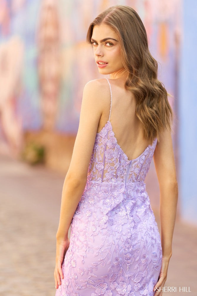 Sherri Hill Prom Grad Evening Dress 55589-Gemini Bridal Prom Tuxedo Centre