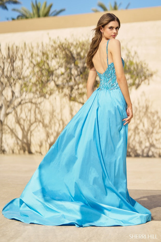 Sherri Hill Prom Grad Evening Dress 55935-Gemini Bridal Prom Tuxedo Centre