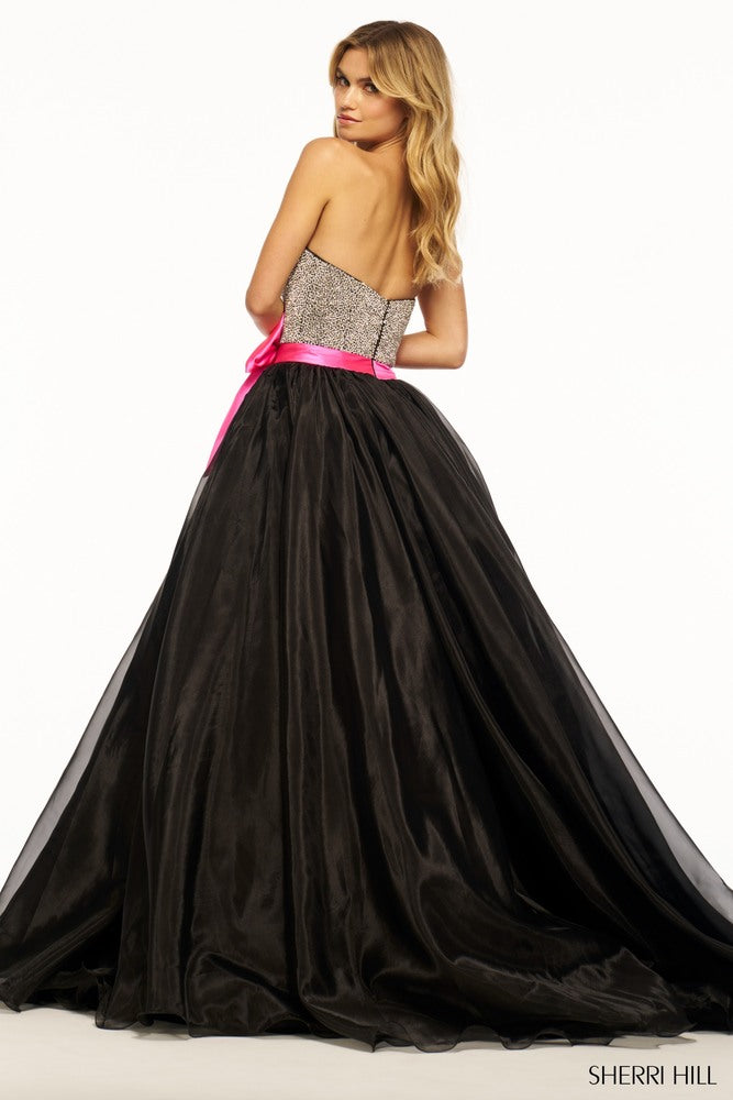 Sherri Hill Prom Grad Evening Dress 55956-Gemini Bridal Prom Tuxedo Centre