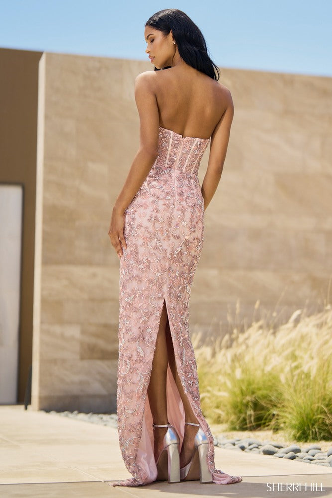 Sherri Hill Prom Grad Evening Dress 55970-Gemini Bridal Prom Tuxedo Centre