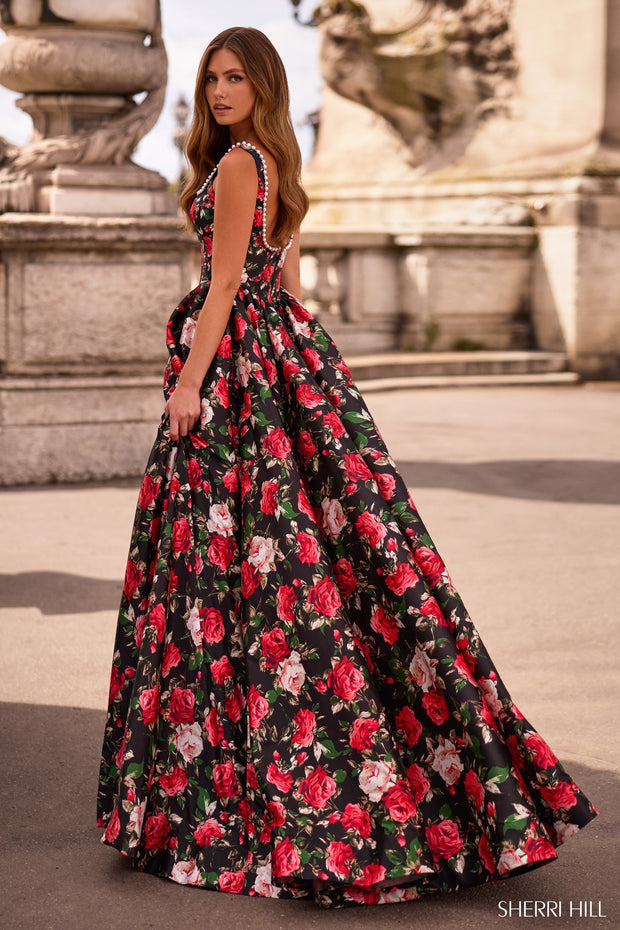 Sherri Hill Prom Dress 57725-Gemini Bridal Prom Tuxedo Centre