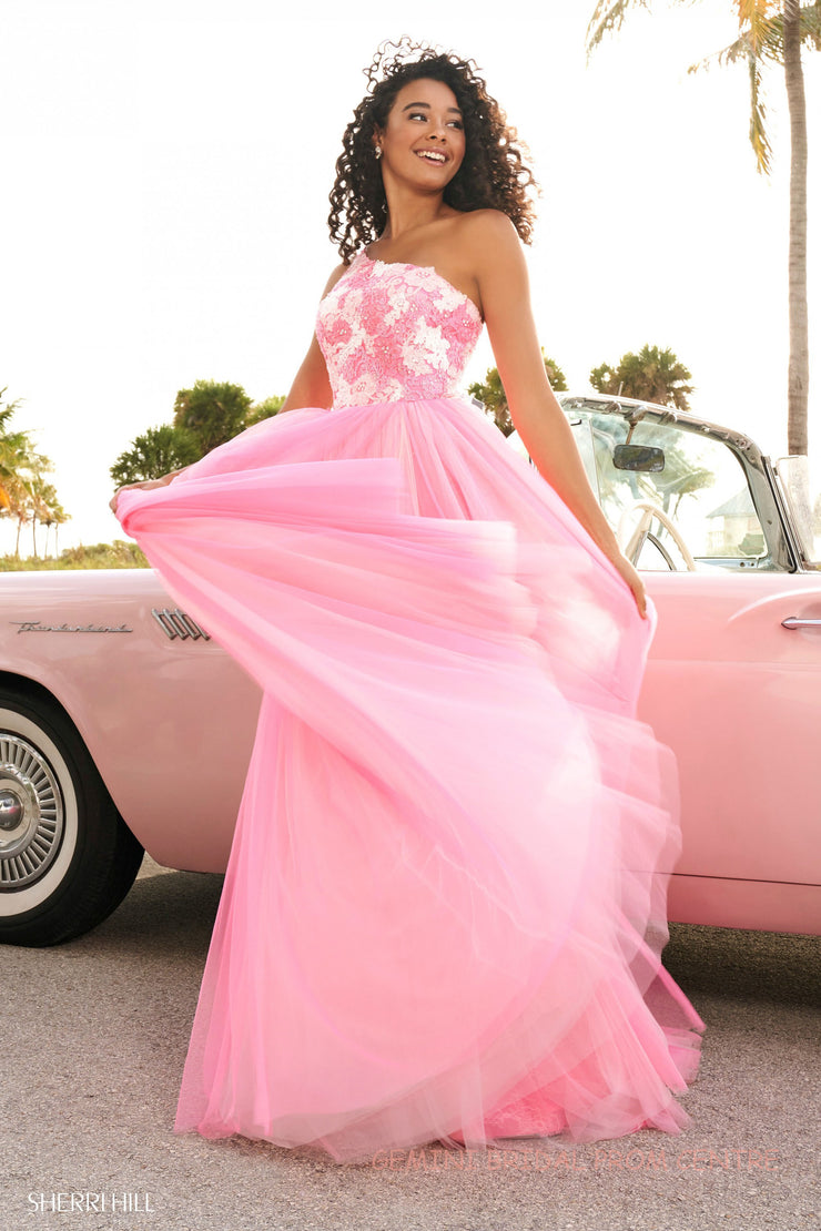 Sherri Hill Prom Grad Evening Dress 54285-Gemini Bridal Prom Tuxedo Centre