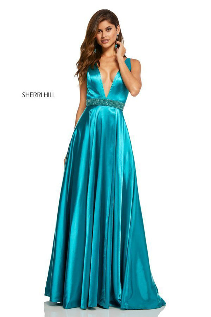 Sherri Hill Prom Grad Evening Dress 52564-Gemini Bridal Prom Tuxedo Centre
