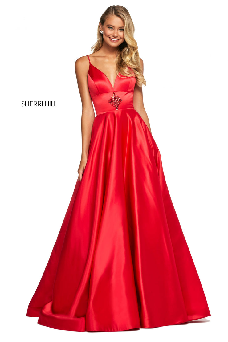 Sherri Hill Prom Grad Evening Dress 53312B-Gemini Bridal Prom Tuxedo Centre