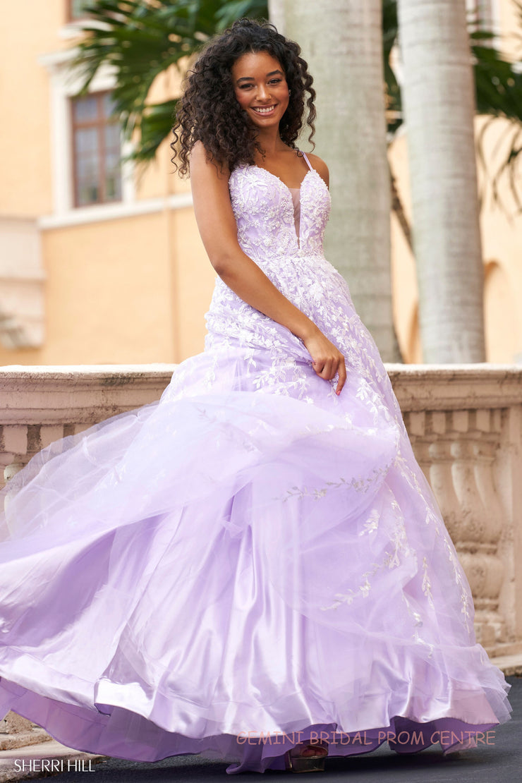 Sherri Hill Prom Grad Evening Dress 54171-Gemini Bridal Prom Tuxedo Centre