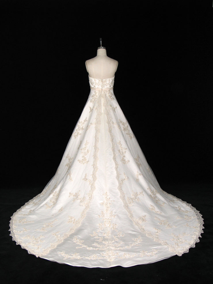 Wedding Dress 28KL0209-Gemini Bridal Prom Tuxedo Centre