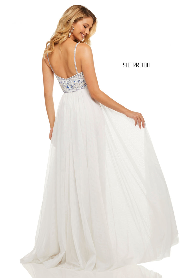 Sherri Hill Prom Grad Evening Dress 52450-Gemini Bridal Prom Tuxedo Centre