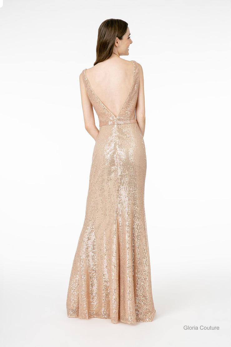 Gloria Couture 33GL2957-Gemini Bridal Prom Tuxedo Centre