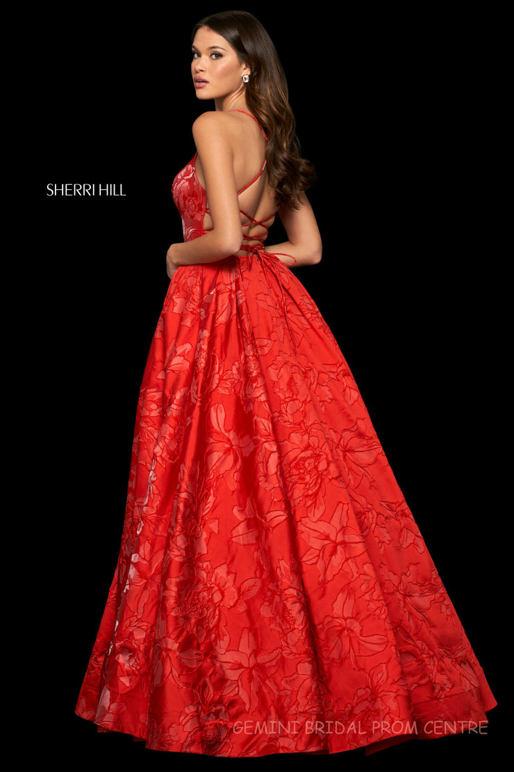 Sherri Hill Prom Grad Evening Dress 54043-Gemini Bridal Prom Tuxedo Centre