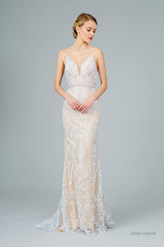 Gloria Couture 33GL2990-Gemini Bridal Prom Tuxedo Centre