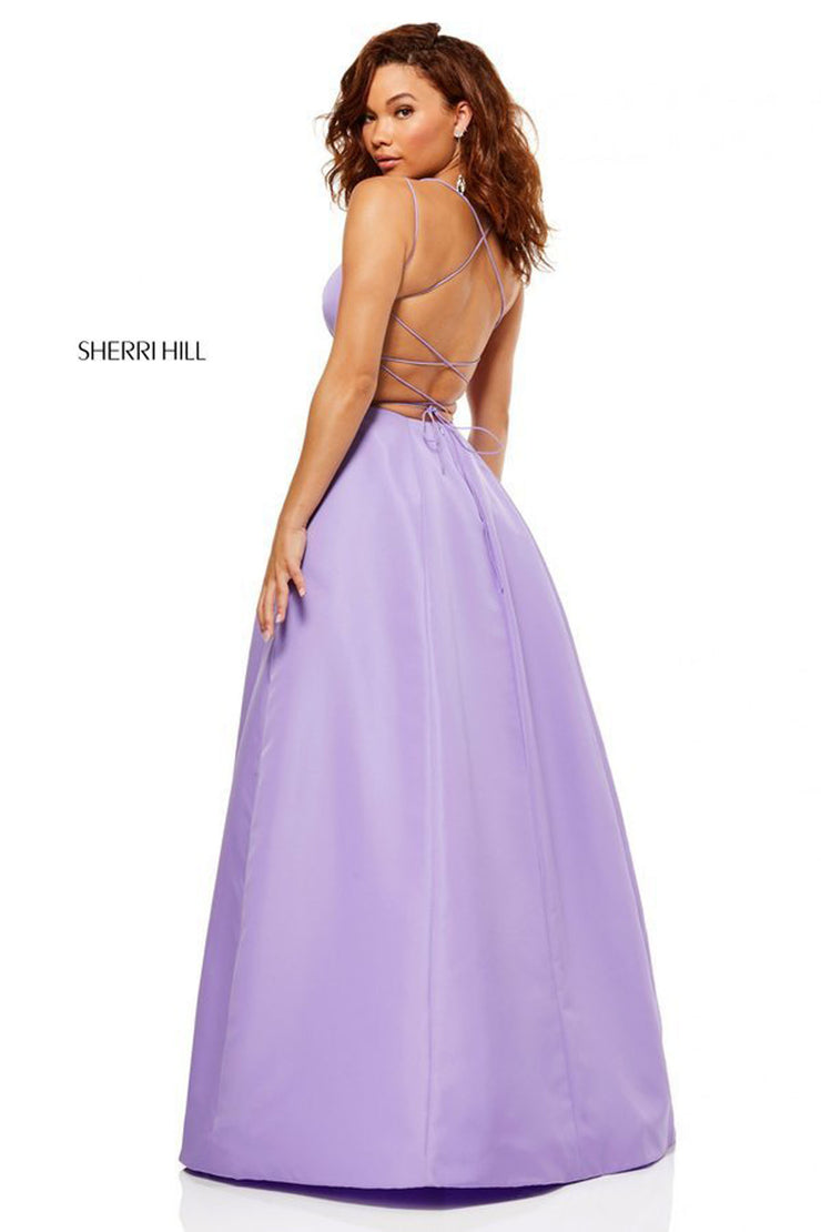Sherri Hill Prom Grad Evening Dress 52495-Gemini Bridal Prom Tuxedo Centre