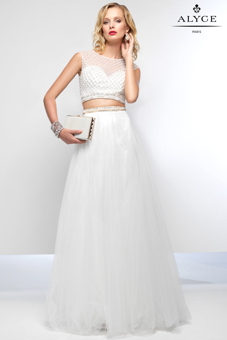ALYCE PARIS 6670-Gemini Bridal Prom Tuxedo Centre