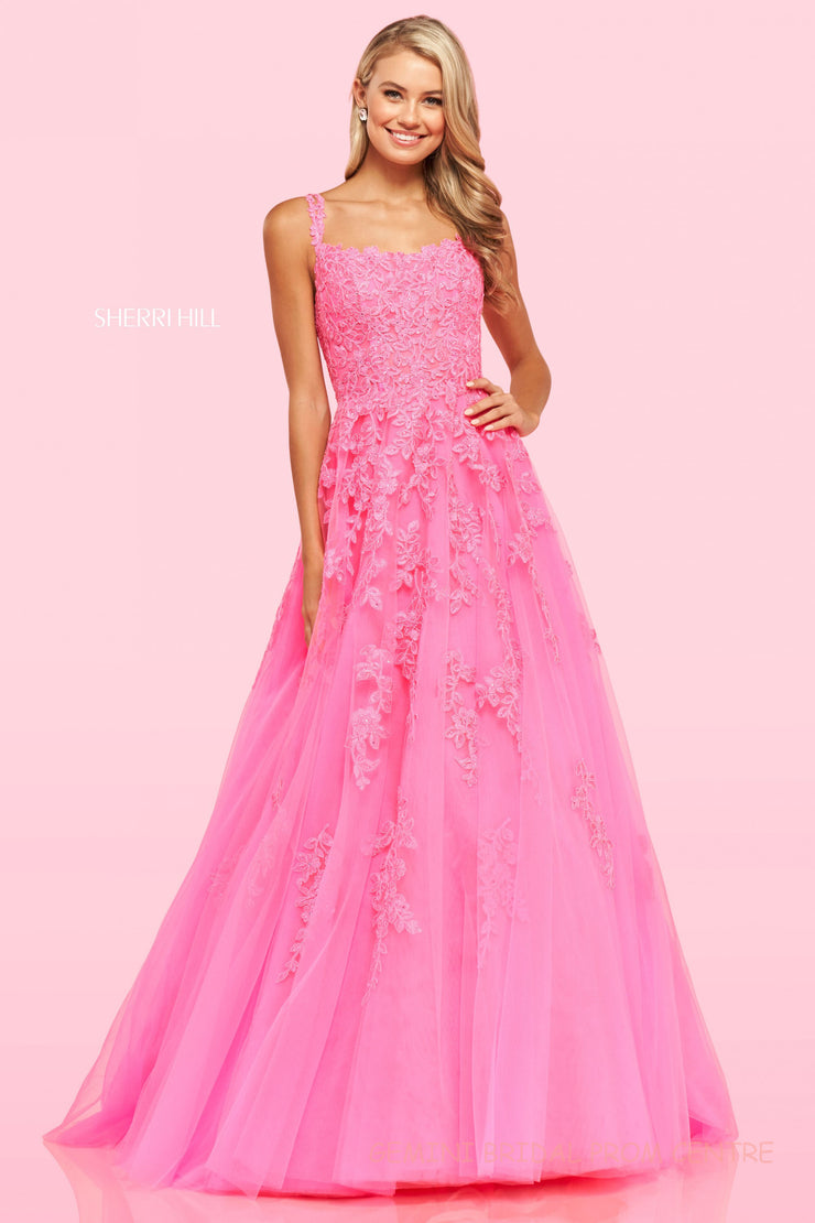Sherri Hill Prom Grad Evening Dress 54295-Gemini Bridal Prom Tuxedo Centre