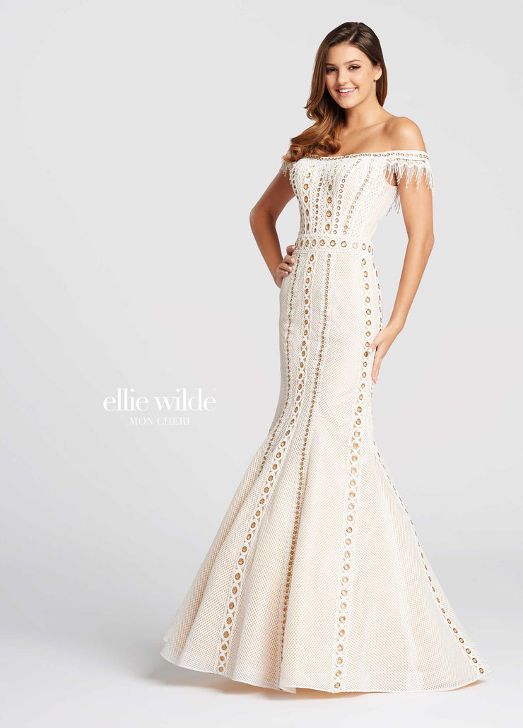 ELLIE WILDE EW118057-Gemini Bridal Prom Tuxedo Centre