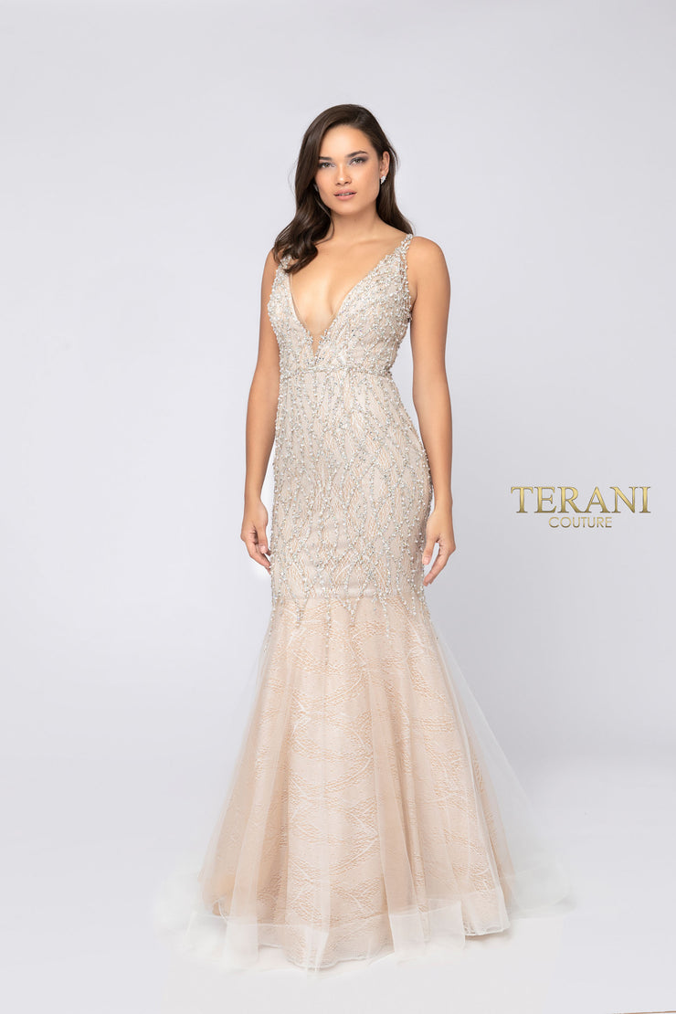 TERANI COUTURE 1911P8352-Gemini Bridal Prom Tuxedo Centre