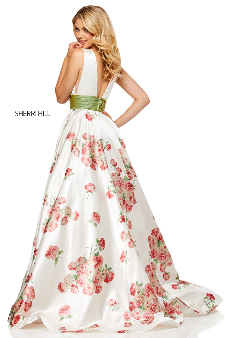 Sherri Hill Prom Grad Evening Dress 52632-Gemini Bridal Prom Tuxedo Centre