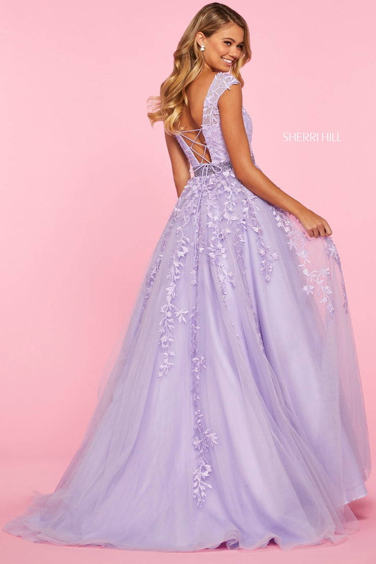 Sherri Hill Prom Grad Evening Dress 53356B-Gemini Bridal Prom Tuxedo Centre
