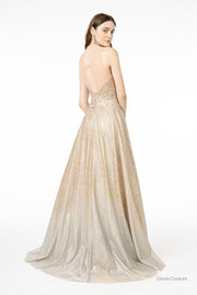 Gloria Couture 33GL2992-Gemini Bridal Prom Tuxedo Centre