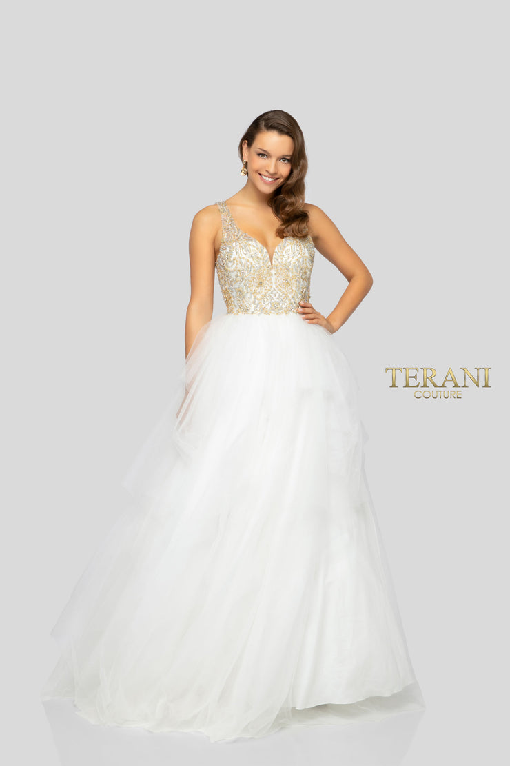 TERANI COUTURE 1911P8503-Gemini Bridal Prom Tuxedo Centre
