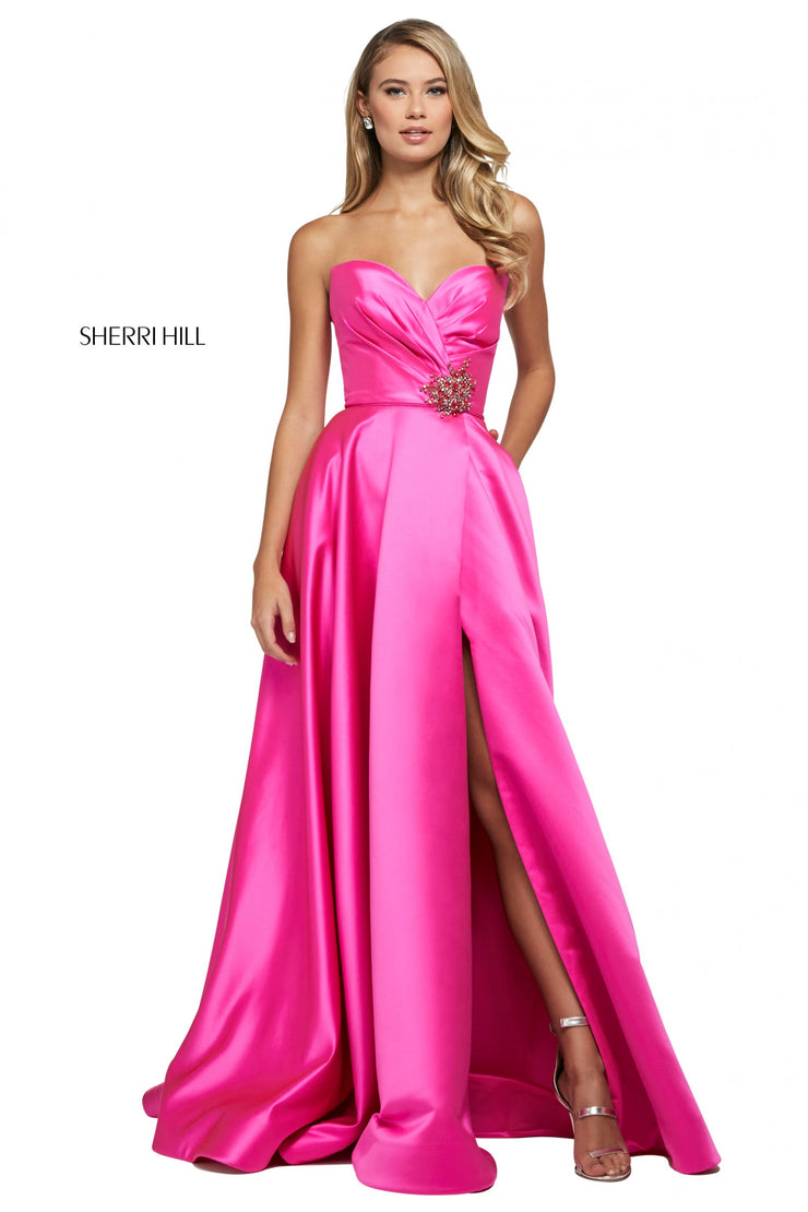 Sherri Hill Prom Grad Evening Dress 53308A-Gemini Bridal Prom Tuxedo Centre