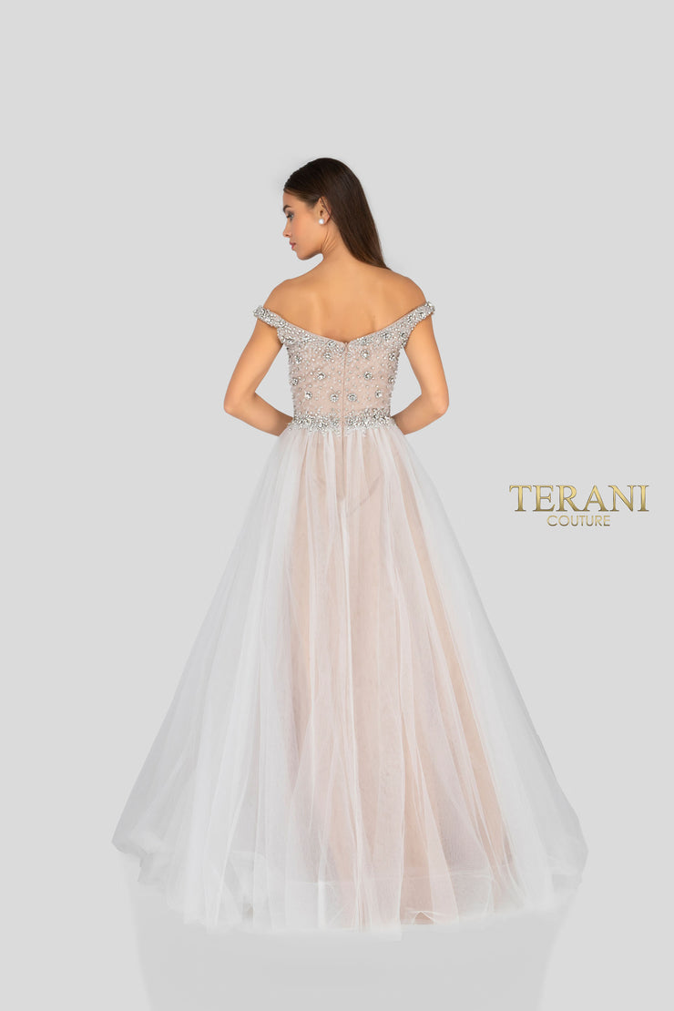 TERANI COUTURE 1911P8543-Gemini Bridal Prom Tuxedo Centre