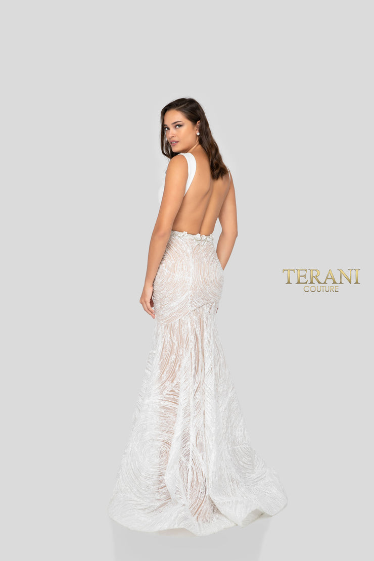 TERANI COUTURE 1911P8158-Gemini Bridal Prom Tuxedo Centre