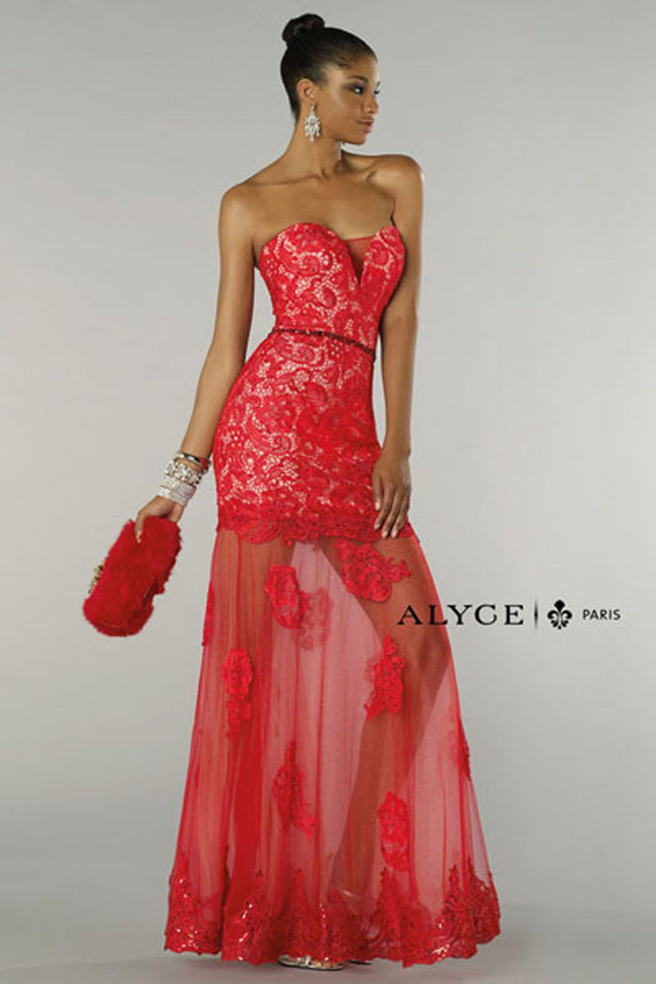 ALYCE PARIS 6343-Gemini Bridal Prom Tuxedo Centre