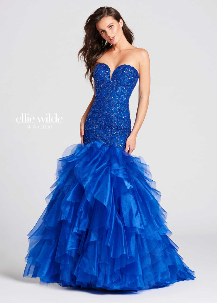 ELLIE WILDE EW118016-Gemini Bridal Prom Tuxedo Centre