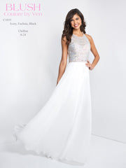 BLUSH PROM C1035-Gemini Bridal Prom Tuxedo Centre