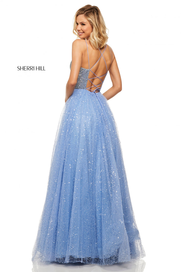 Sherri Hill Prom Grad Evening Dress 52913-Gemini Bridal Prom Tuxedo Centre