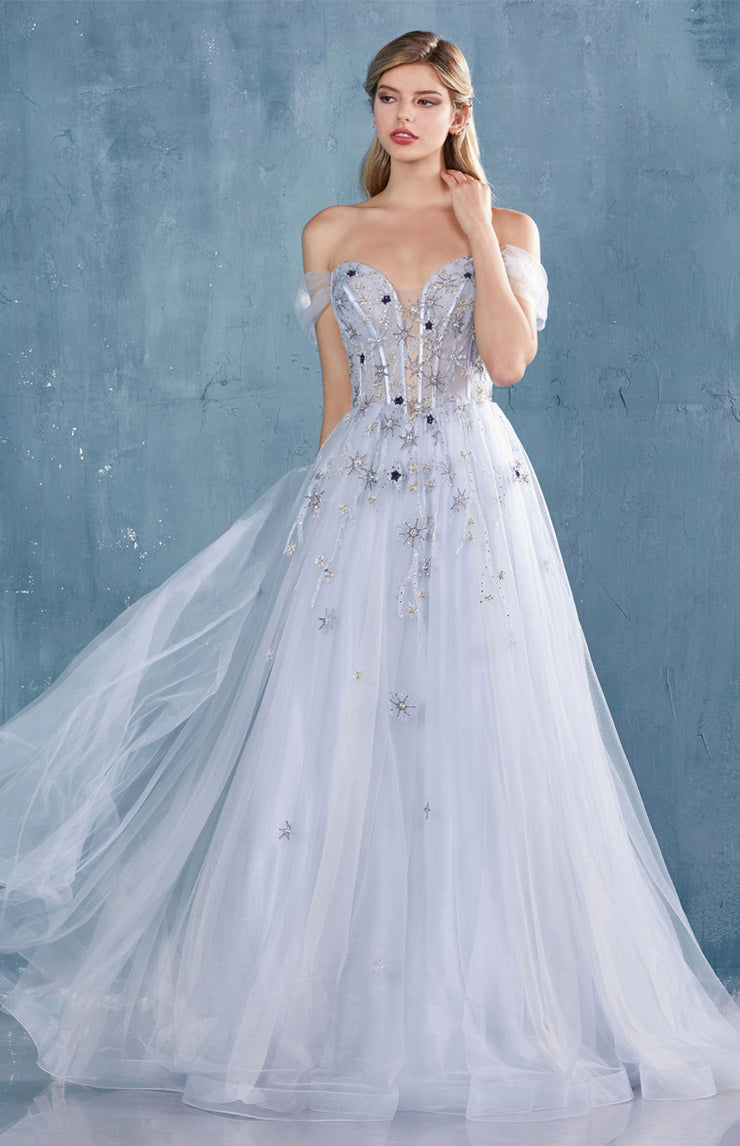 Andrea & Leo Couture A0826-Gemini Bridal Prom Tuxedo Centre