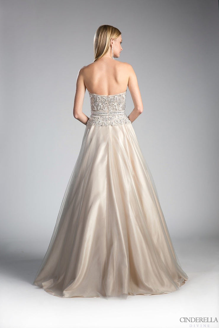 Ladivine CE0004 - Prom Dress-Gemini Bridal Prom Tuxedo Centre
