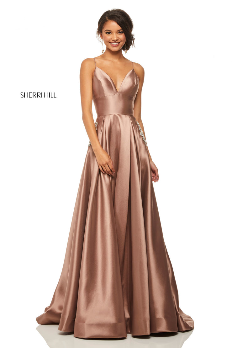 Sherri Hill Prom Grad Evening Dress 52597-Gemini Bridal Prom Tuxedo Centre