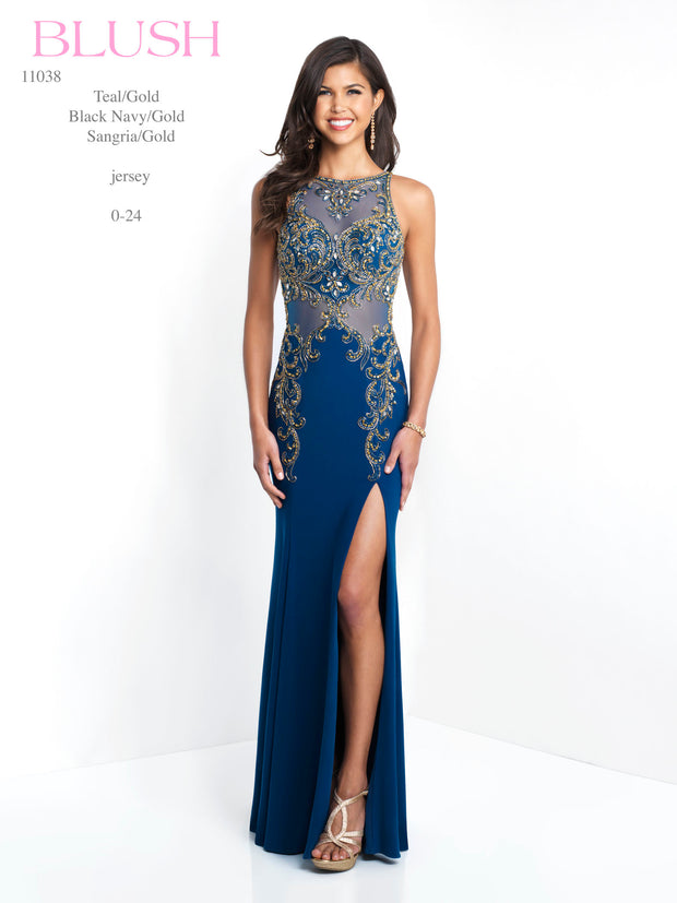 BLUSH PROM 11038-Gemini Bridal Prom Tuxedo Centre