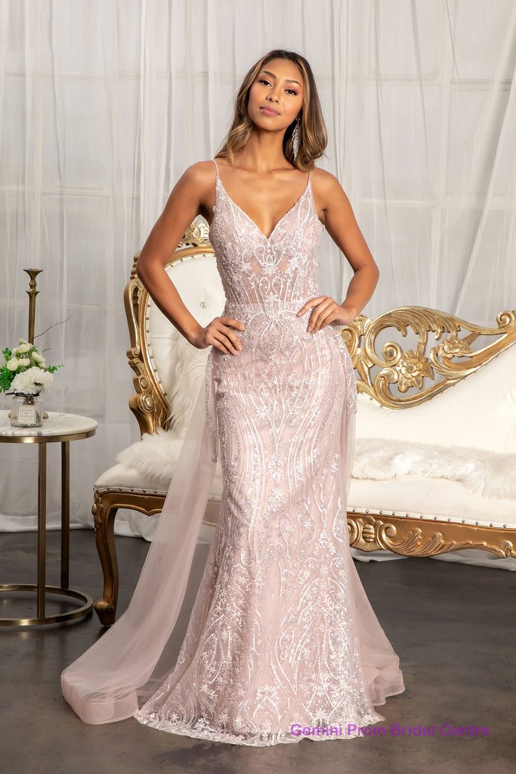Gloria Couture 33GL3043-Gemini Bridal Prom Tuxedo Centre