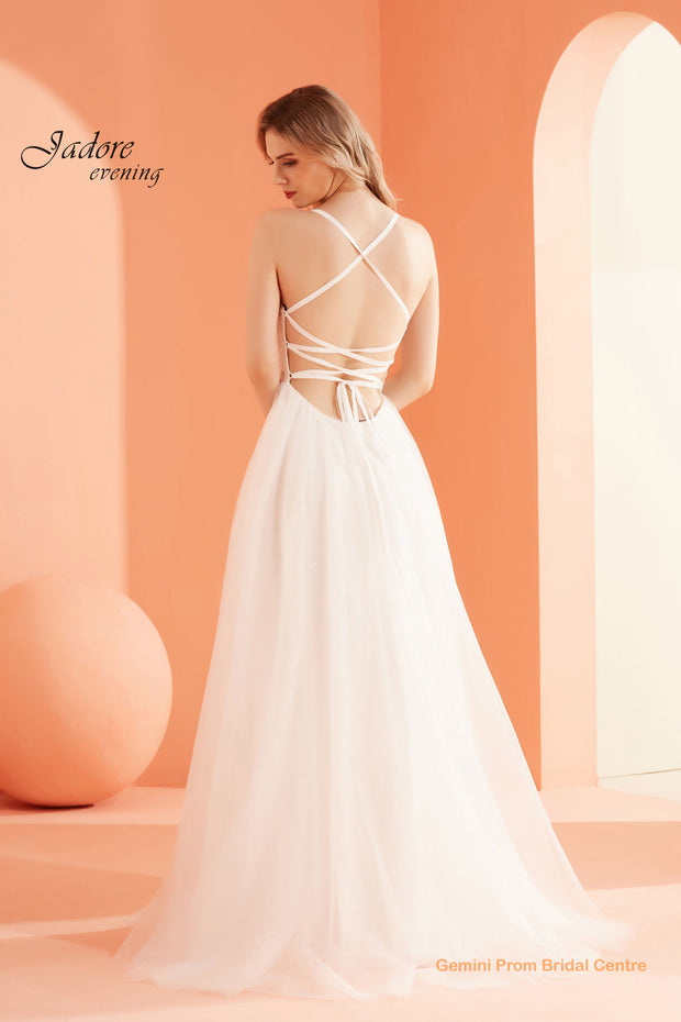 JADORE J22042W-Gemini Bridal Prom Tuxedo Centre