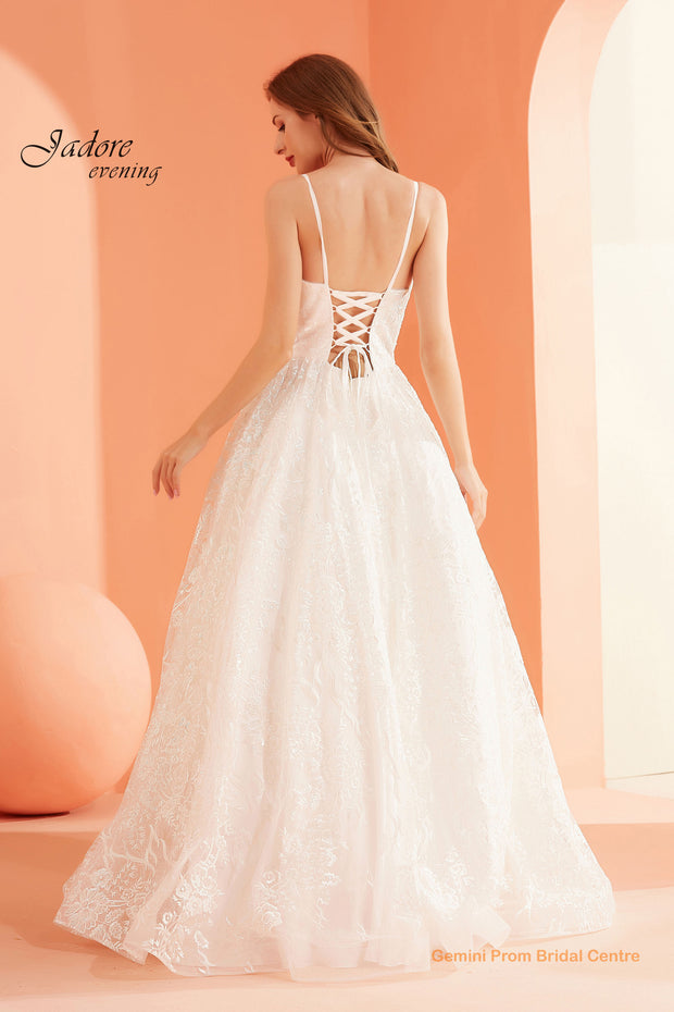 Julian Eve J22047W-Gemini Bridal Prom Tuxedo Centre