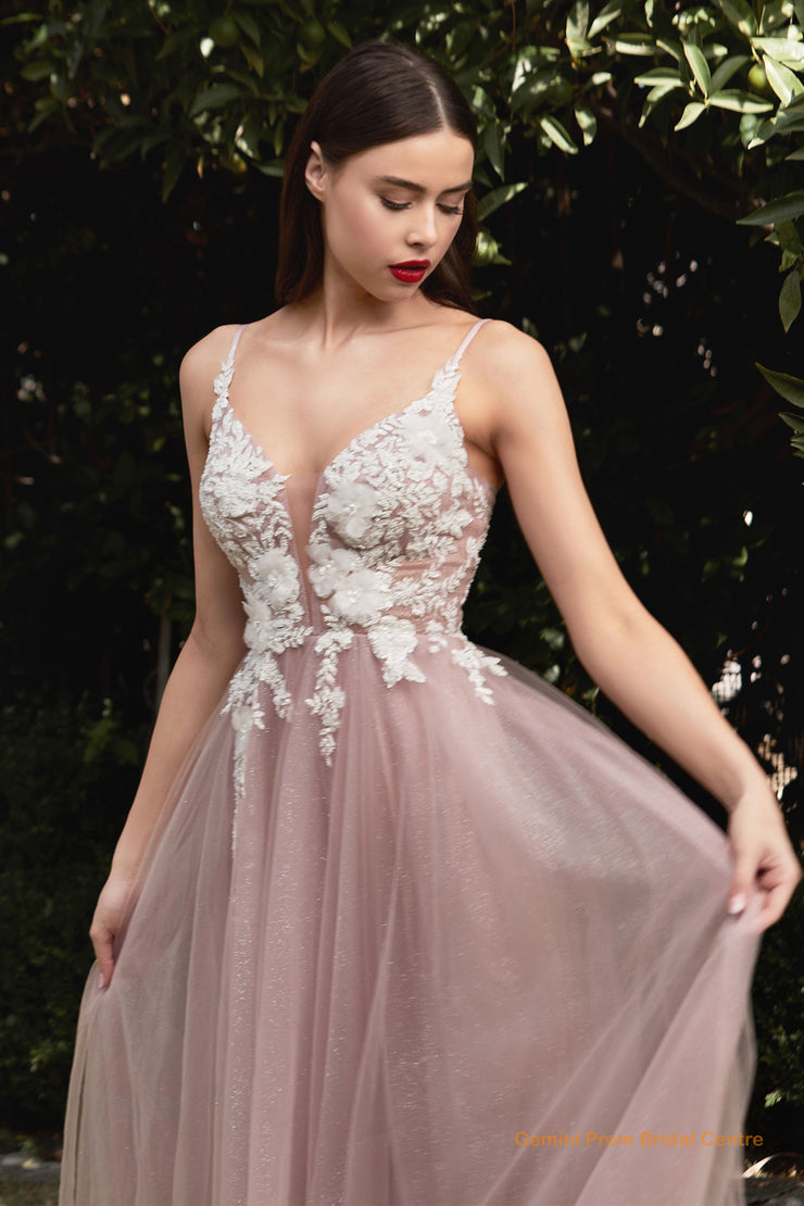 Ladivine CB075 - Prom Dress-Gemini Bridal Prom Tuxedo Centre