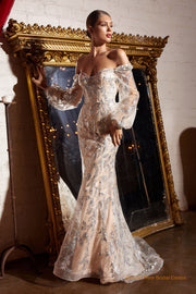 Ladivine J816 - Prom Dress-Gemini Bridal Prom Tuxedo Centre