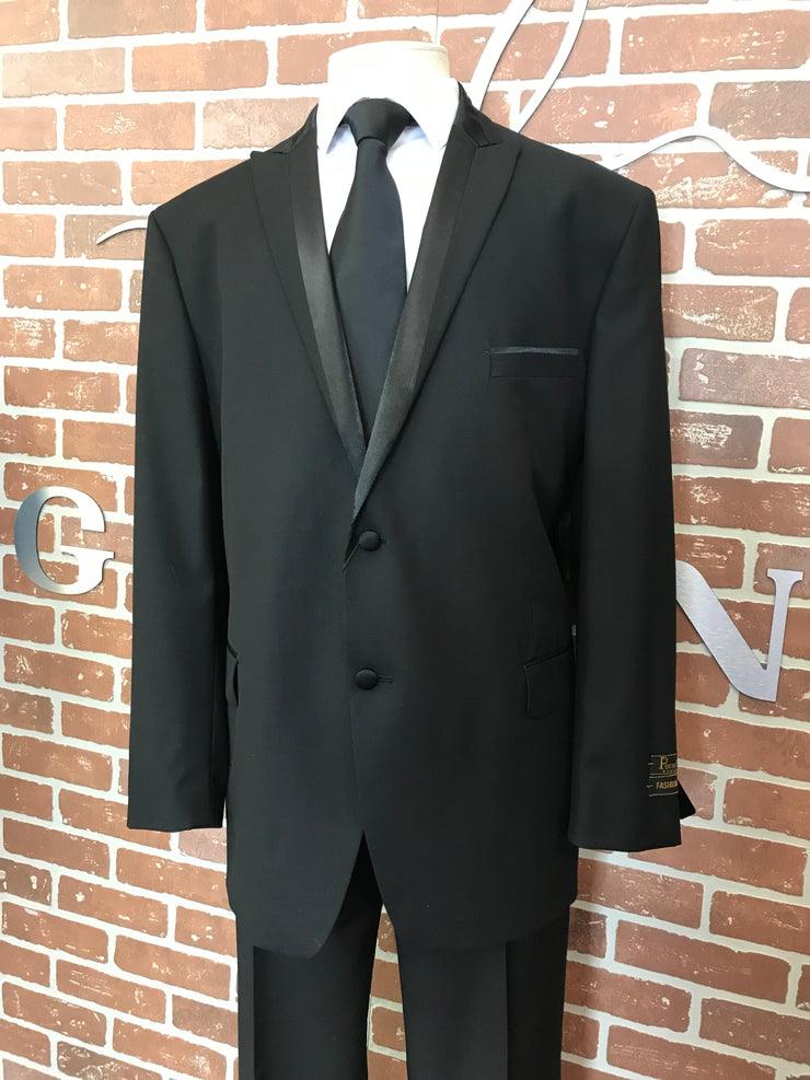 Tuxedo - Black 2PC Set-Gemini Bridal Prom Tuxedo Centre