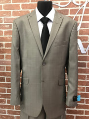 Slim Suit - 2PC Set Grey-Gemini Bridal Prom Tuxedo Centre