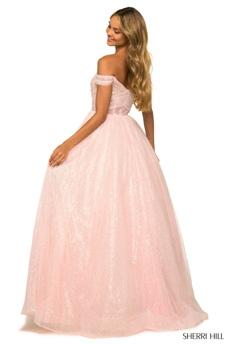 Sherri Hill Prom Grad Evening Dress 55503-Gemini Bridal Prom Tuxedo Centre