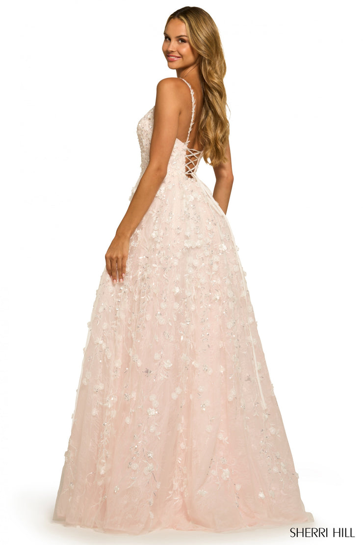 Sherri Hill Prom Grad Evening Dress 55529-Gemini Bridal Prom Tuxedo Centre
