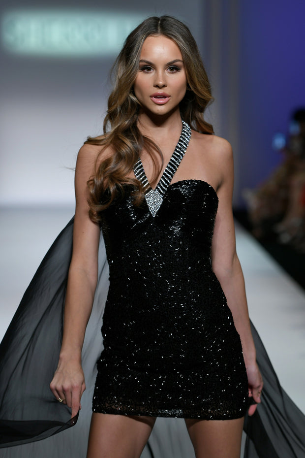 Sherri Hill Prom Grad Evening Dress 55307-Gemini Bridal Prom Tuxedo Centre