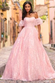 Sherri Hill Prom Grad Evening Dress 55346-Gemini Bridal Prom Tuxedo Centre