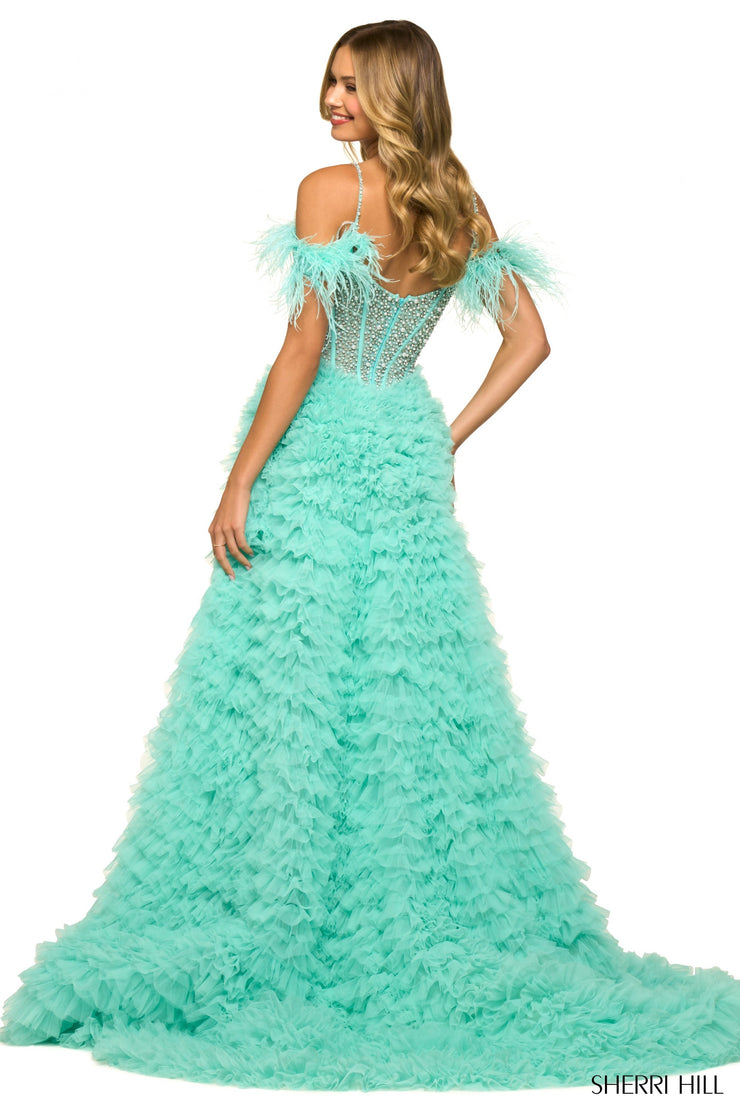 Sherri Hill Prom Grad Evening Dress 55387-Gemini Bridal Prom Tuxedo Centre