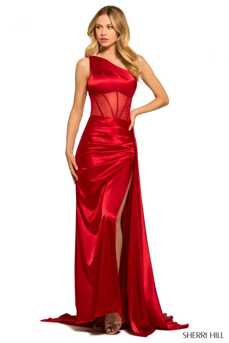 Sherri Hill Prom Grad Evening Dress 55388-Gemini Bridal Prom Tuxedo Centre