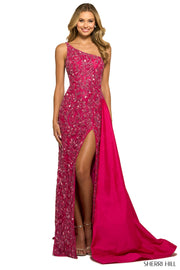 Sherri Hill Prom Grad Evening Dress 55450-Gemini Bridal Prom Tuxedo Centre